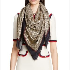 poshmark gucci scarf